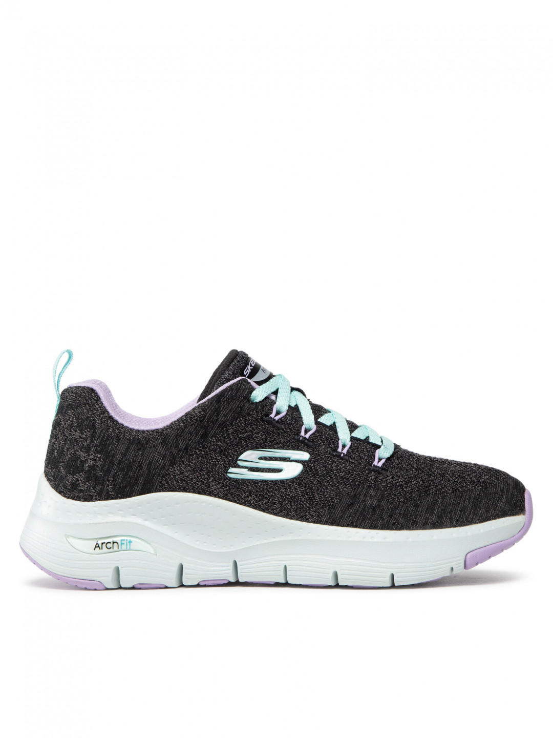 Skechers Sneakersy Skechers Arch Fit Comfy Wave Šedá